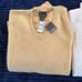 NWT Jos A Bank Lambswool Sweaters V-Neck Argyle Beige/Yellow Lot Of 2