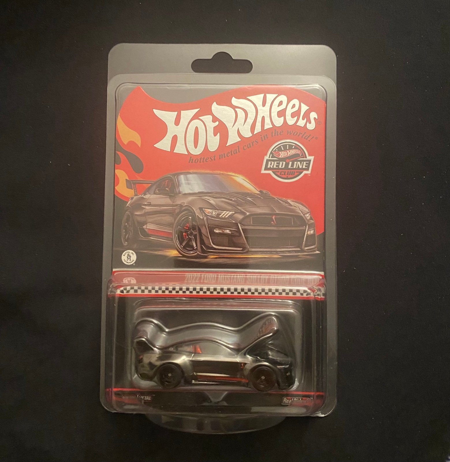 Hot Wheels RLC 2022 Ford Mustang Shelby Gt500 code red