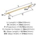 NEW Amerock BP26207G10 Satin Nickel Curved Appliance Pull 18 Inch
