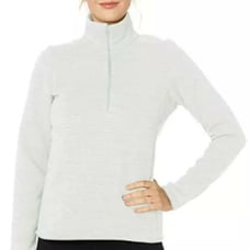 NWT 80 Under Armour Wintersweet 1/2 Zip 2.0 Sweater (1316287) Green Fade Sz S