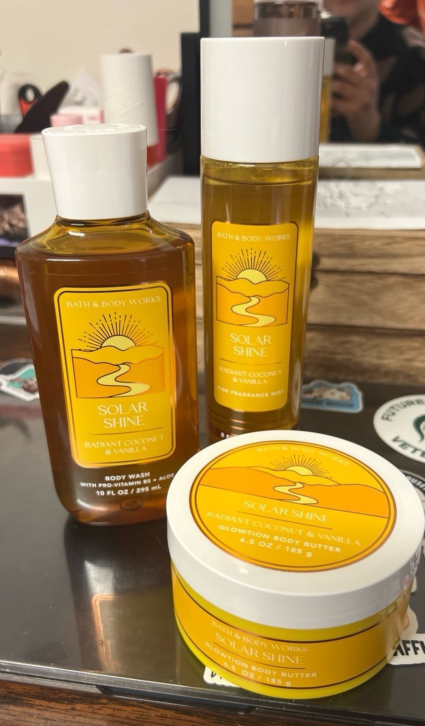 Bath and body works set