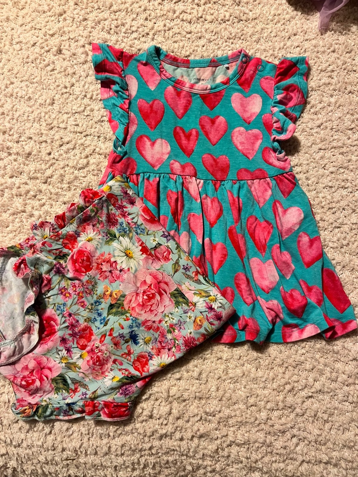 Posh peanut Alice peplum set