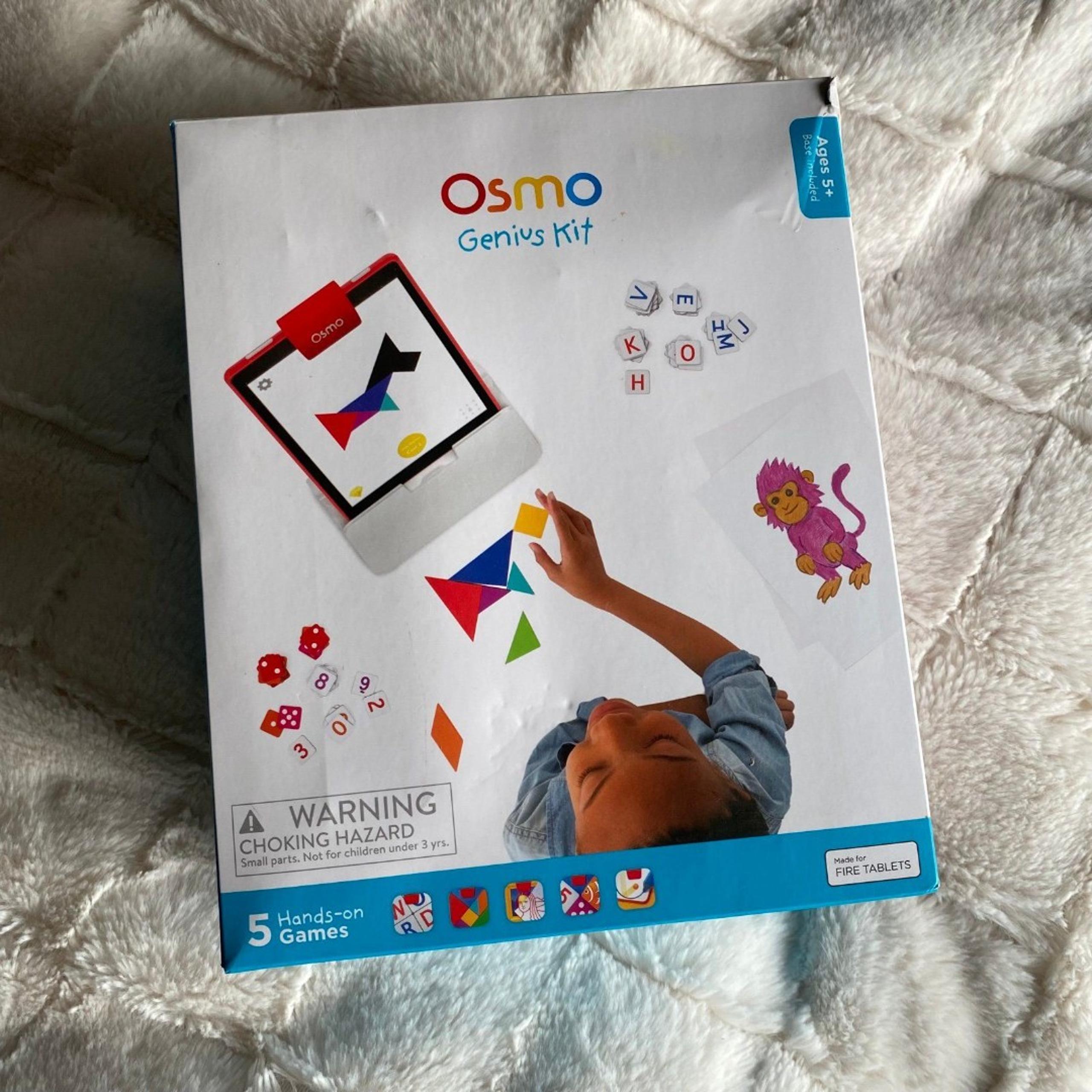 Osmo - Genius Kit Educational Play System (Kindle Fire) 5 Hands On Games