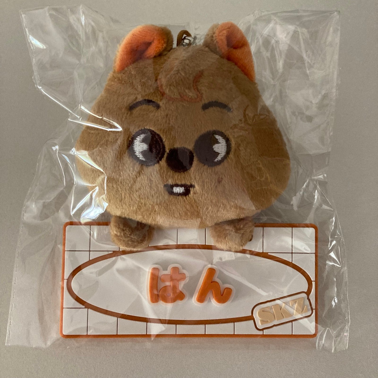 Stray Kids Toy World Han Quokka Plush Name Bag Charm