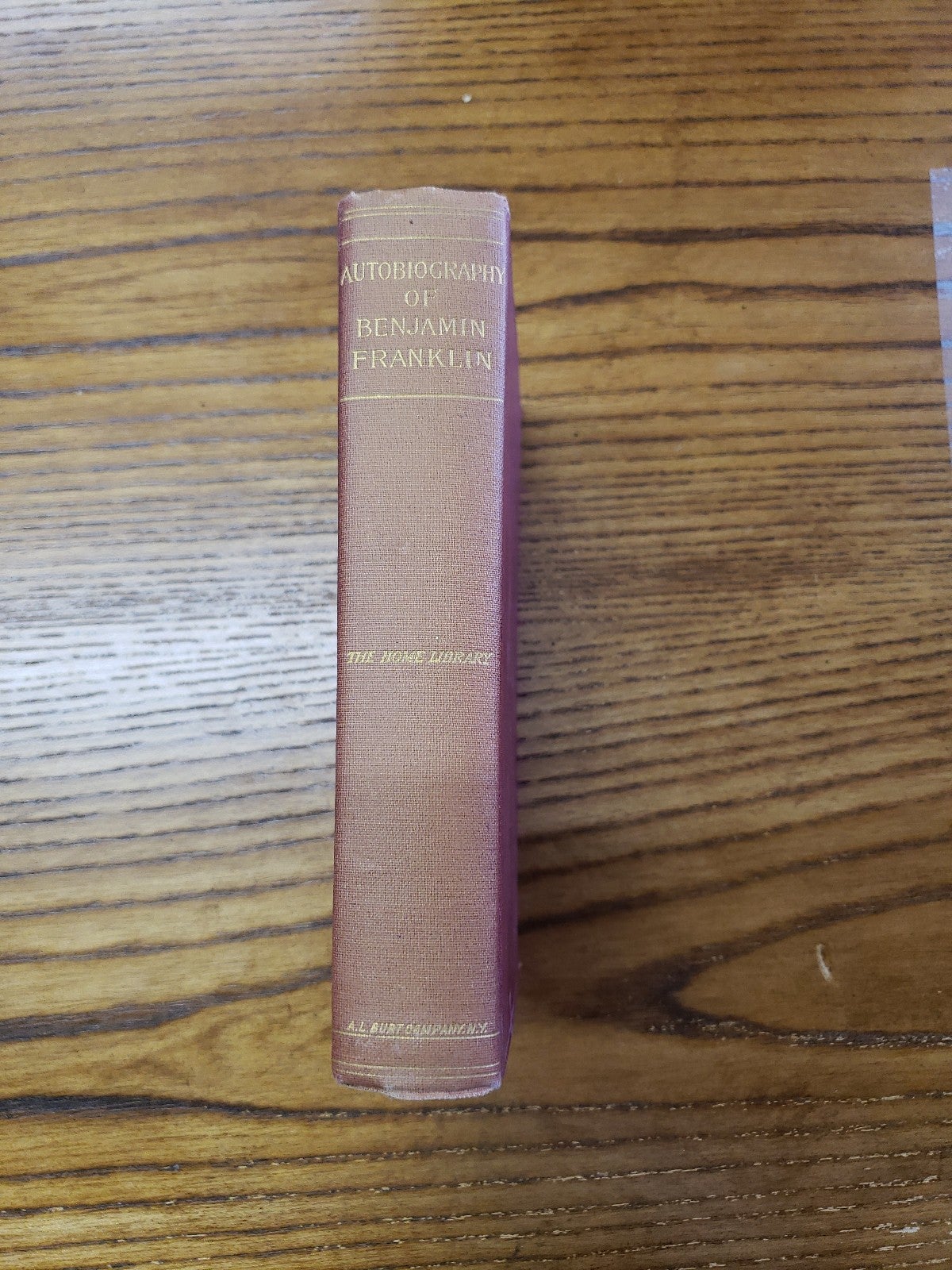 Autobiography of Benjamin Franklin