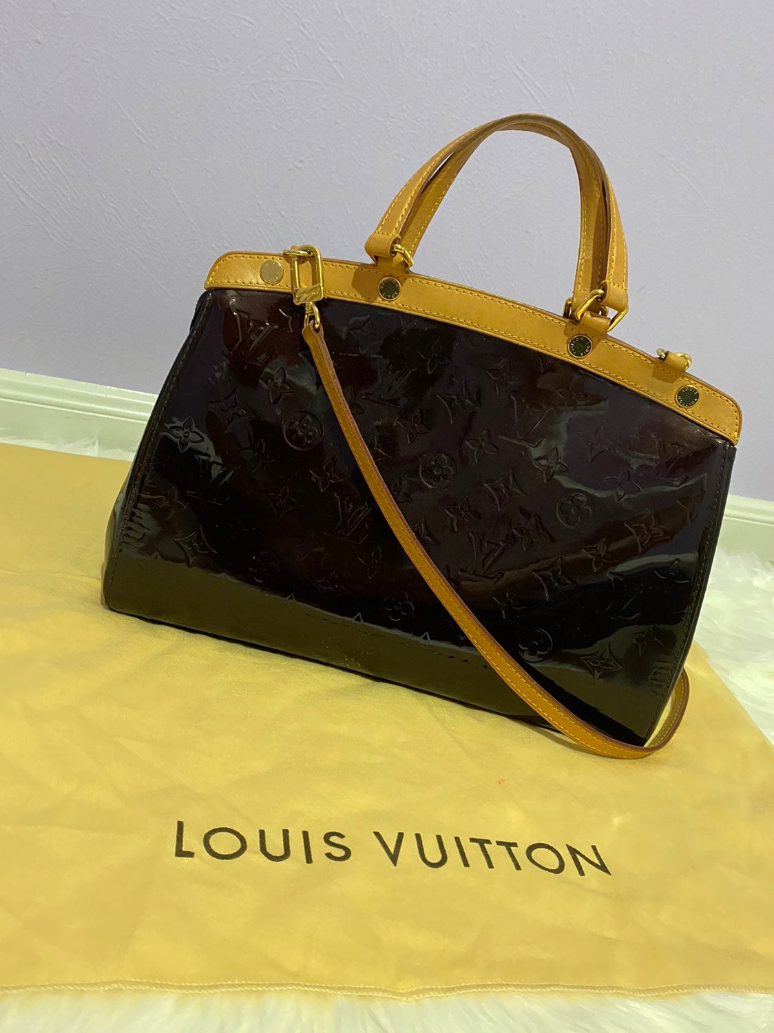 Louis Vuitton Brea Monogram Vernis