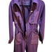 FIGS Chennai Jumpsuit Deep Purple Size XS- EUC