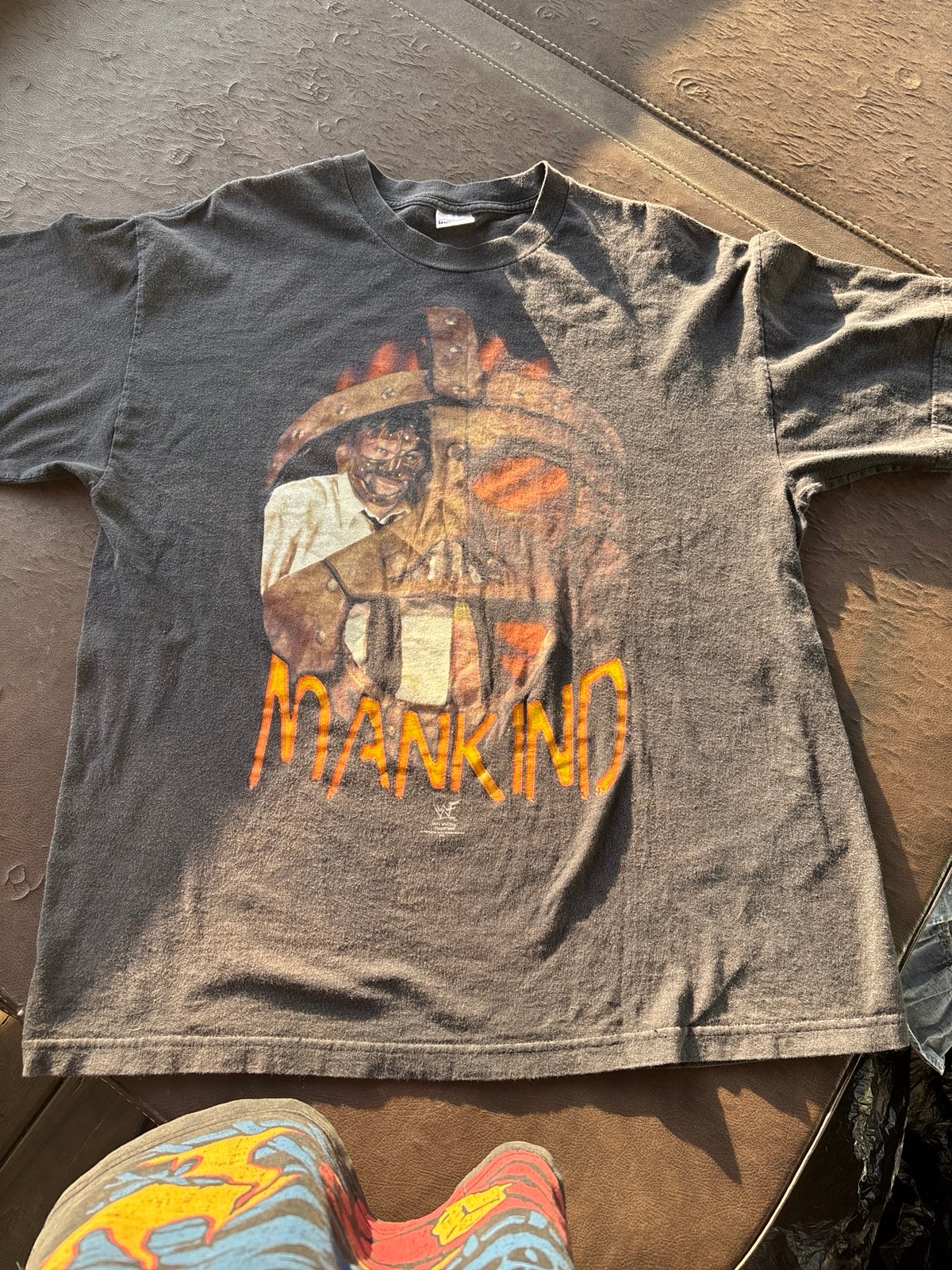 WWF Mankind vintage wrestling t