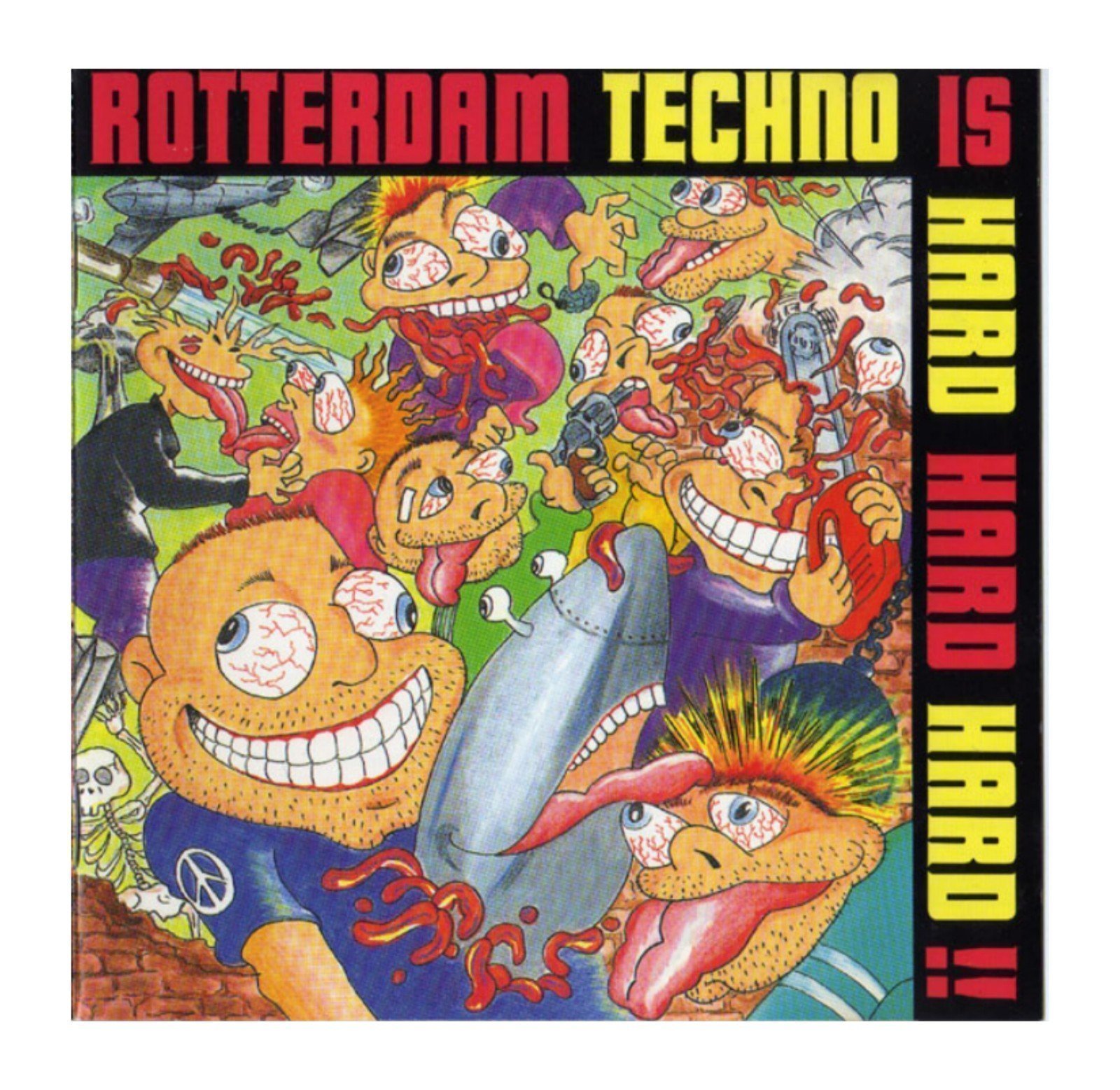 Various – Rotterdam Techno Is Hard Hard Hard !! CD Japan HTF 1993