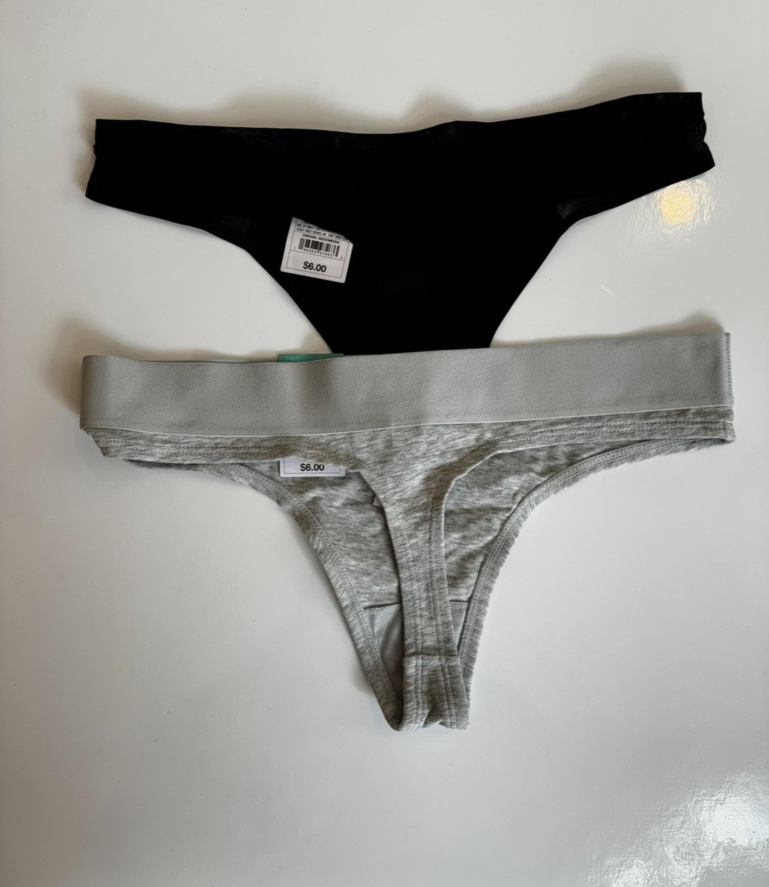 Auden Women's Cotton Thong Lot Of 2
Size Small 4 - 6