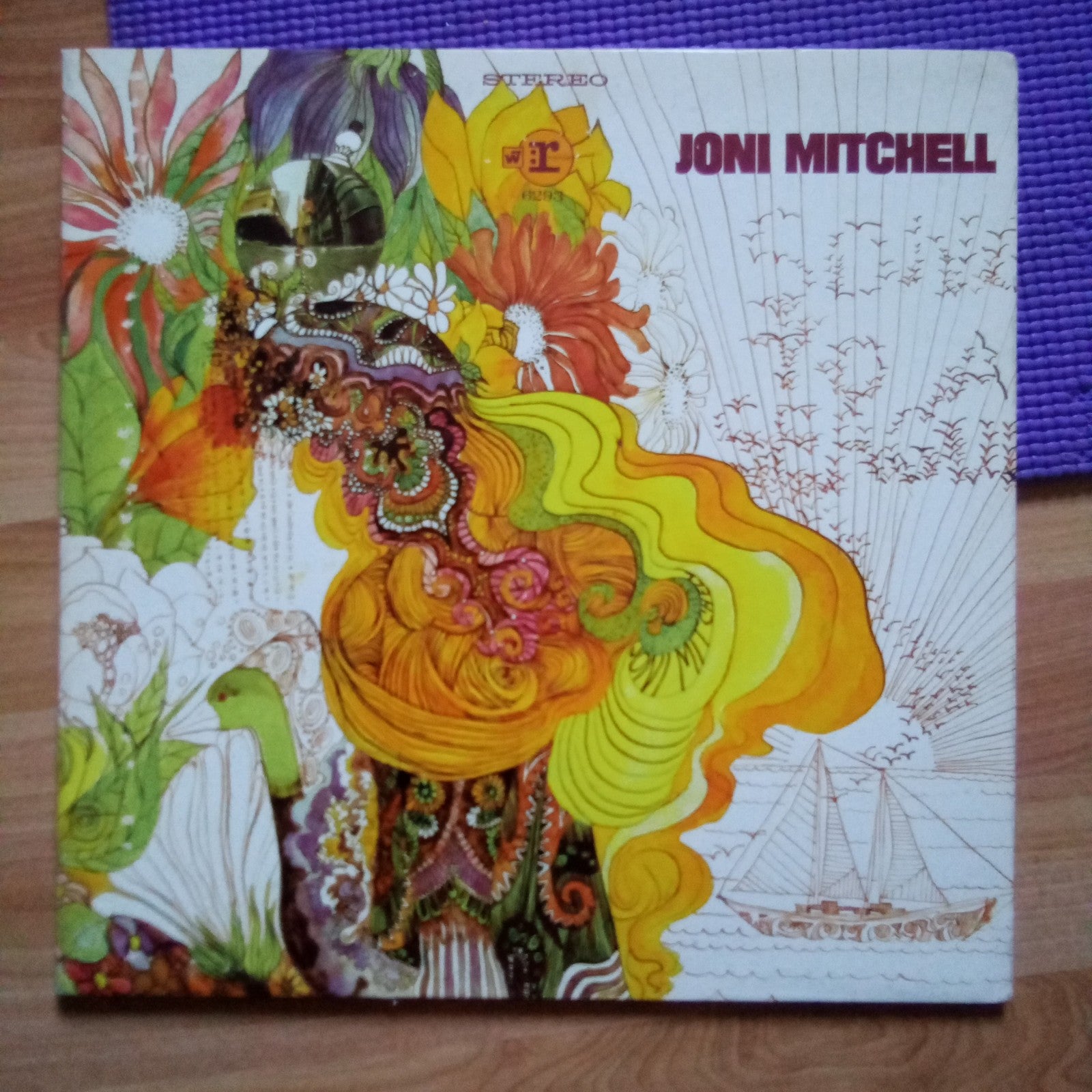 SUPER RARE VINYL LP 1968 JONI MITCHELL DEBUT LP NEAR MINT CONDITION