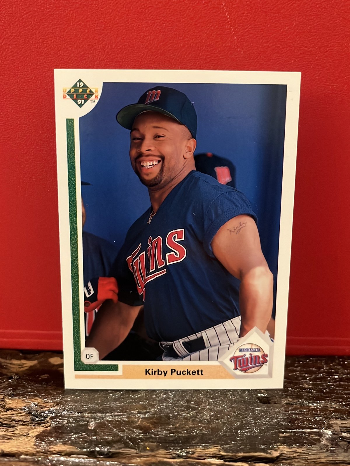 Kirby Puckett**ERROR CARD** 1991 Upper Deck. Card #544
