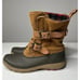 Cougar Originals Maple Creek Duck Boots Wheat Suede Buckle Women's 10 Waterproof