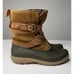 Cougar Originals Maple Creek Duck Boots Wheat Suede Buckle Women's 10 Waterproof