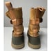 Cougar Originals Maple Creek Duck Boots Wheat Suede Buckle Women's 10 Waterproof
