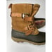 Cougar Originals Maple Creek Duck Boots Wheat Suede Buckle Women's 10 Waterproof