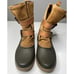 Cougar Originals Maple Creek Duck Boots Wheat Suede Buckle Women's 10 Waterproof