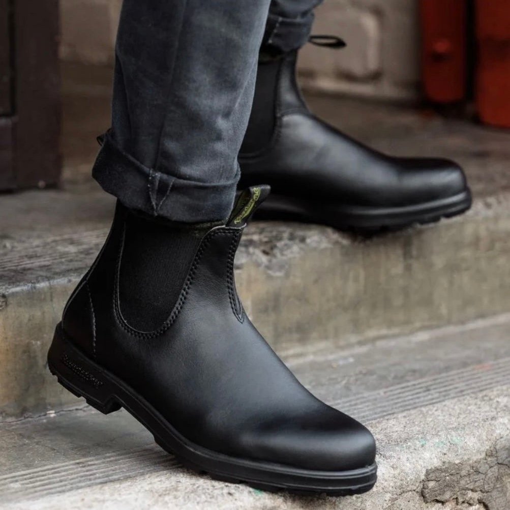 BLUNDSTONE Tasmania AustraliaMEN'S CLASSICS CHELSEA BOOTS - BLACK NWOT