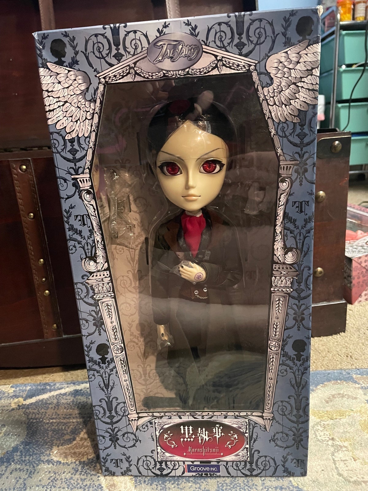 Pullip Taeyang Black Butler Sebastian Michaelis Tutor Doll Groove