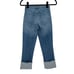 L'Agence Camilla High Rise Cropped Slim Jeans in Dover Wash