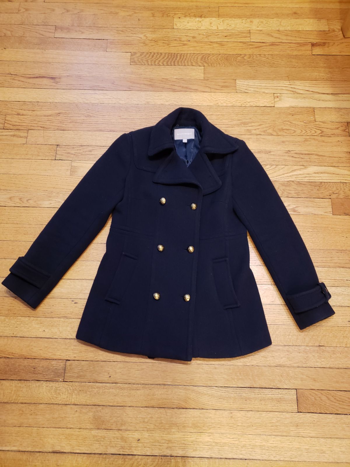 Banana Republic wool blend coat
