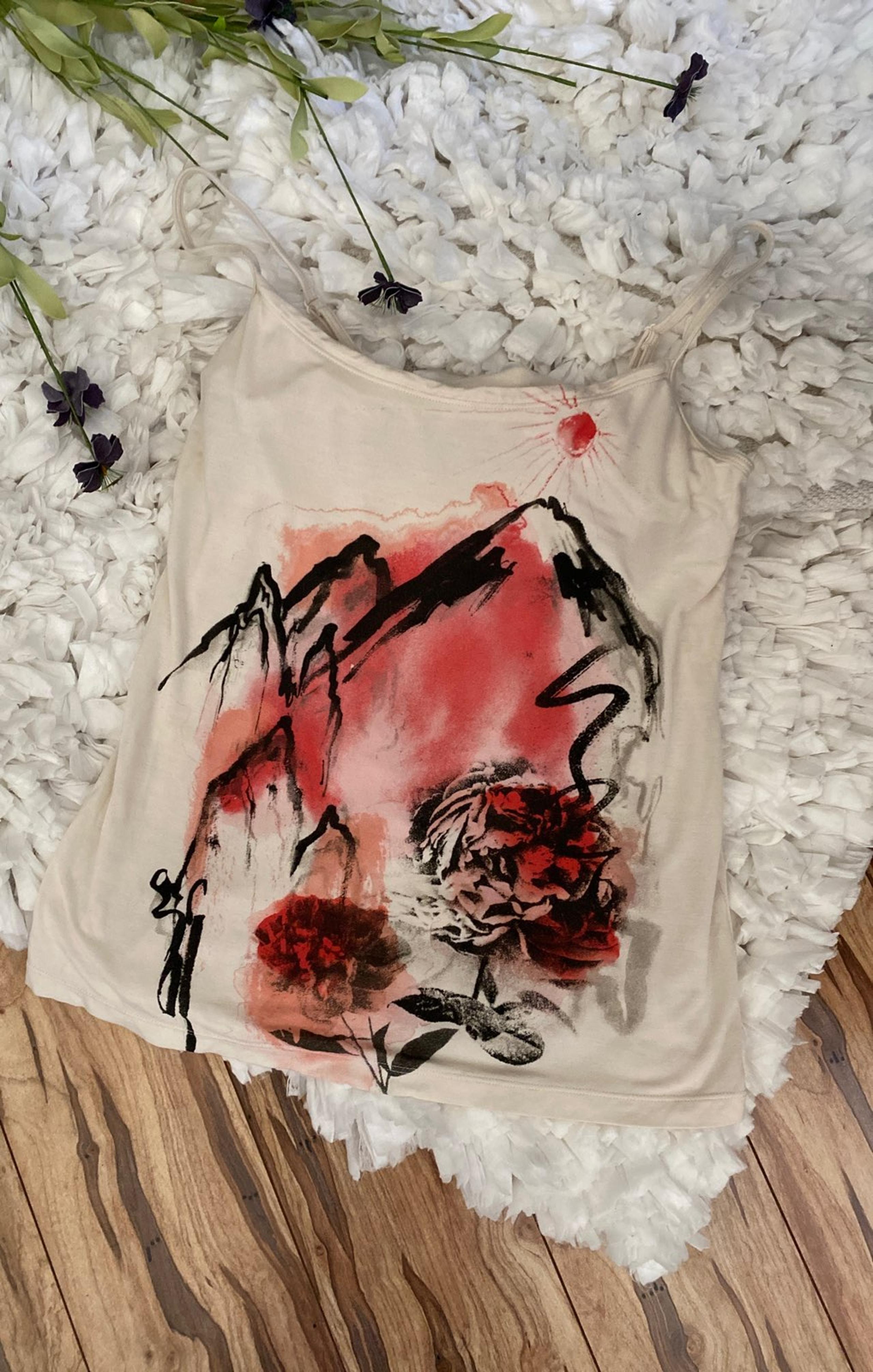 LUCKY BRAND Floral Print Camisole Tank