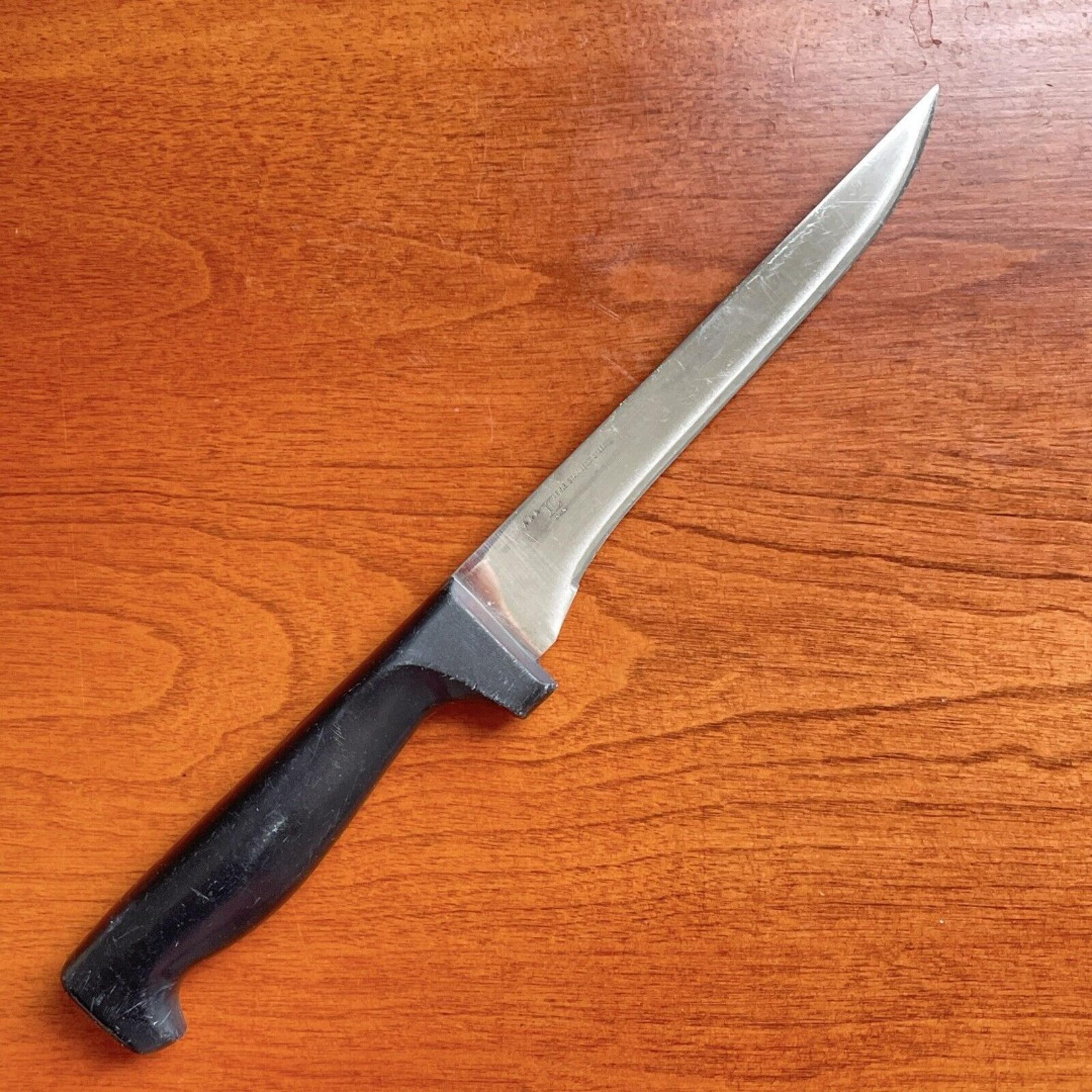Shree Stars IC Japan Stainless Steel Boning Knife 6” Blade 10-7/8” Full Tang