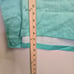 NWT Badgley Mischka XL Ombre Blue-Green Mulberry 100% Silk Pocket Tee Shirt