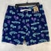 NWT Chubbies Swim Trunks Alligator Palm Print Drawstring Mesh Lined XL