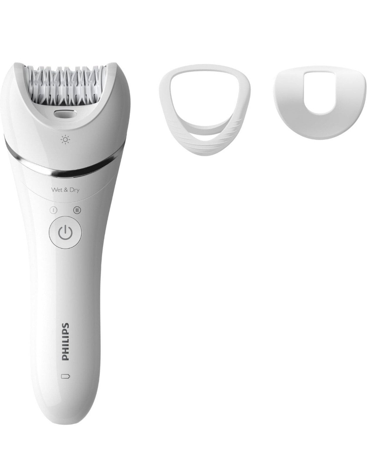 Philips Epilator Series 8000 for Women, with 3 Accessories, BRE700/04