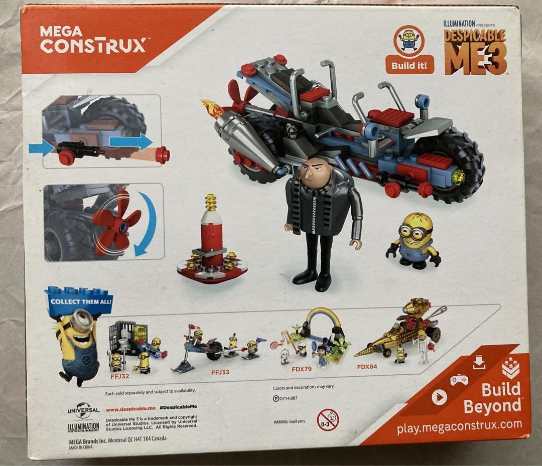 mega construx despicable me 3