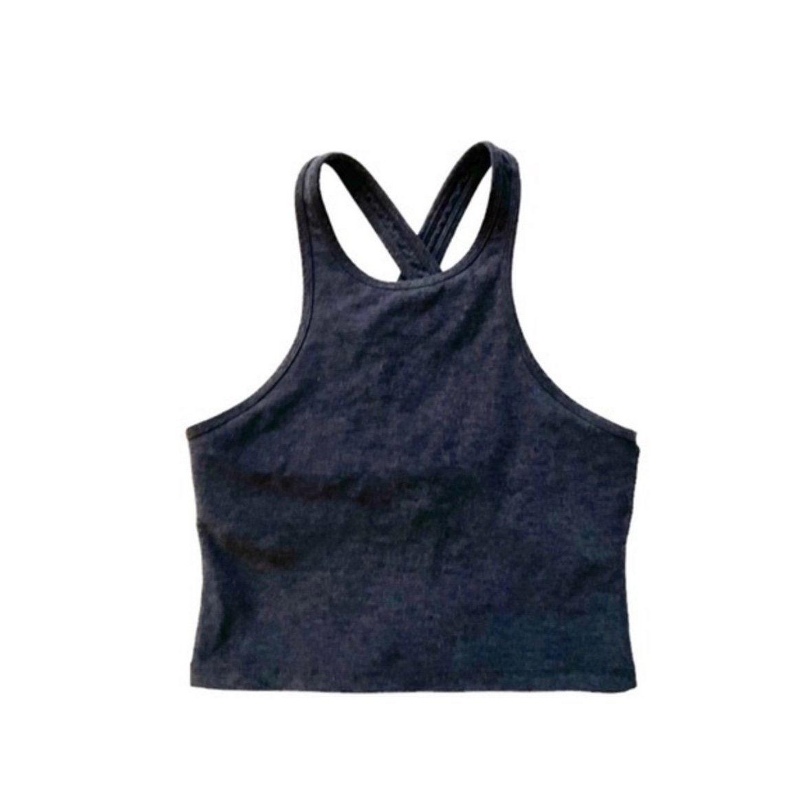 Beyond Yoga Spacedye Criss Cross Back Tank - Black