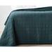 Casaluna Heavyweight Linen Blend Quilt King Dark Teal Blue*