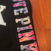 VS PINK BLING Watercolor Pullover Hoodie - Oversized XS