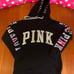 VS PINK BLING Watercolor Pullover Hoodie - Oversized XS
