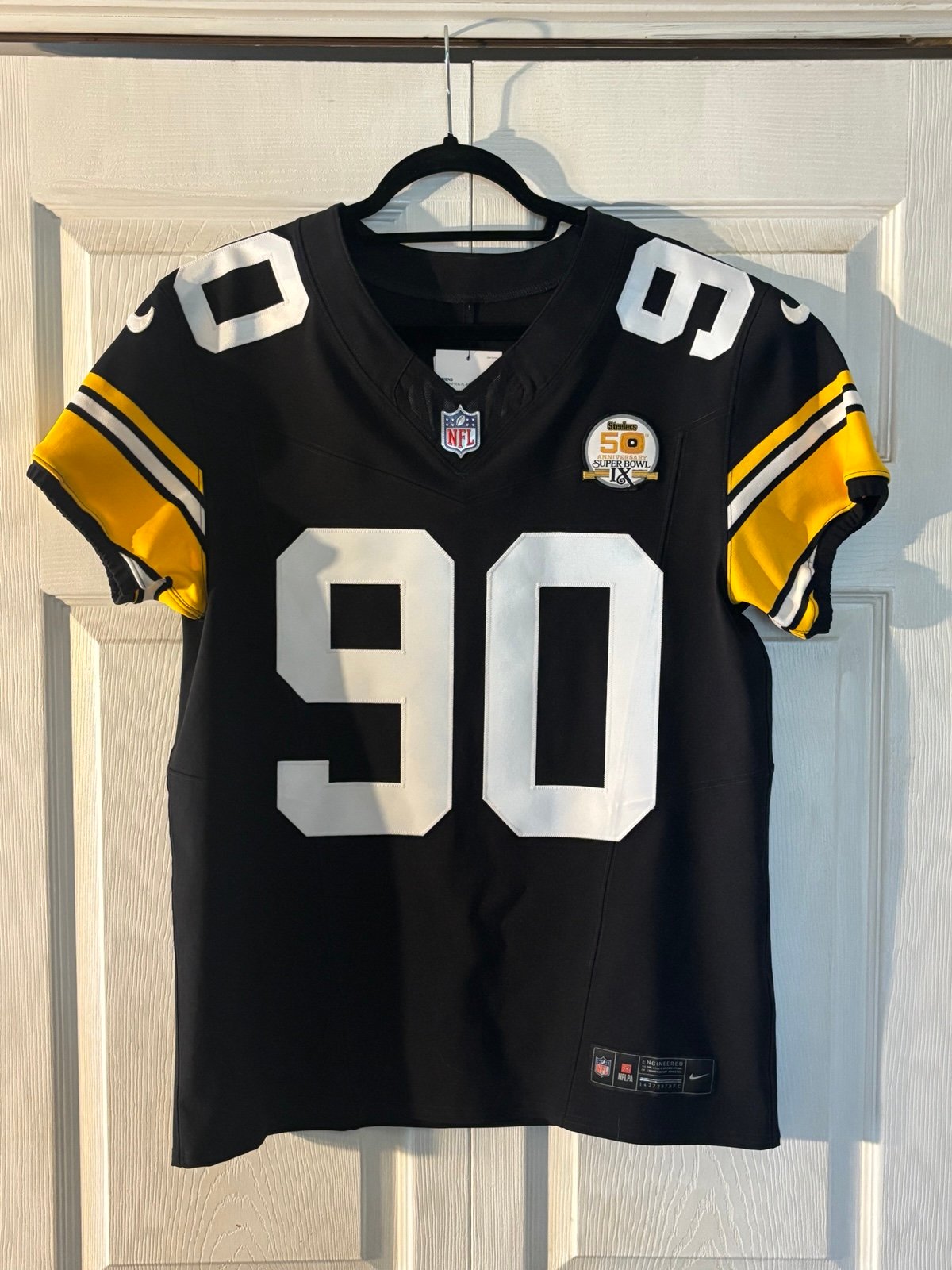 Authentic T.J. Watt Pittsburgh Steelers Nike F.U.S.E. Elite Throwback Jersey