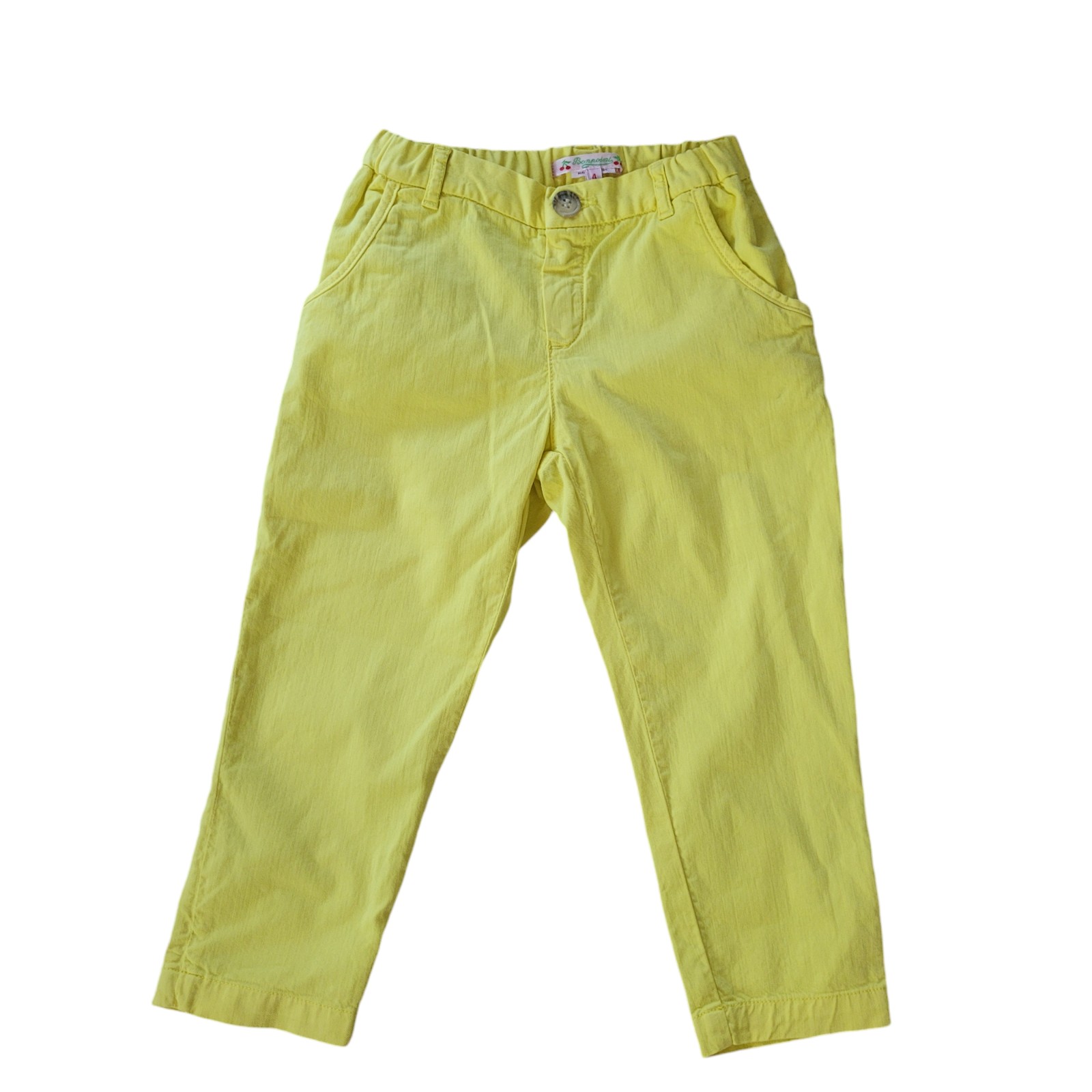 Bonpoint Yellow Casual Pants