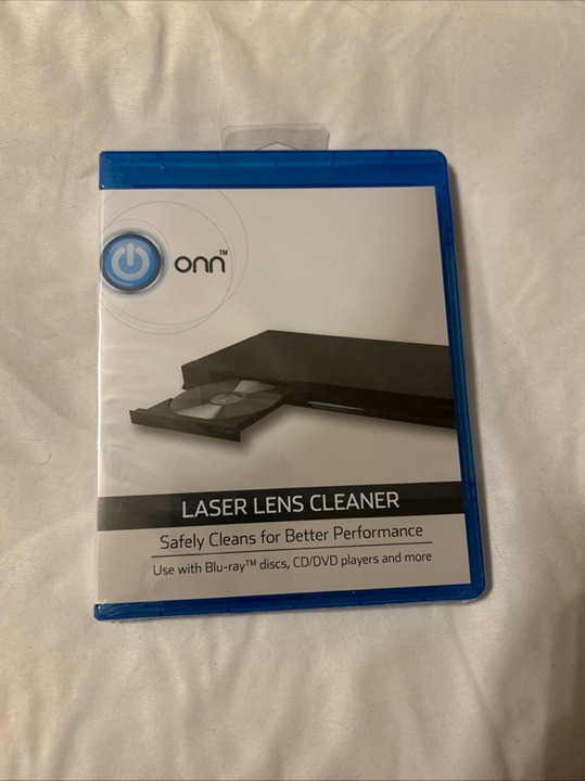 ONN Laser Lens Cleaner Blu-ray /DVD /CD Brand New and Sealed Rare