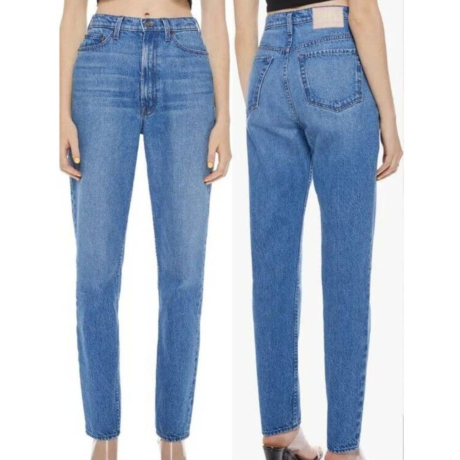 Mother Snacks NWOT High Waisted Twizzy Skimp Size 27 Delicious Memories Straight