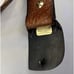 Vintage Rainbow Metals Sandcast Bronze Home Train Buckle Leather Belt 57 Long