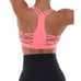 Bombshell sportswear tickle my back braid coral peach Sports Bra medium