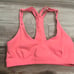 Bombshell sportswear tickle my back braid coral peach Sports Bra medium