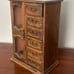 Vintage Avon Wood Jewelry Music Box Organizer