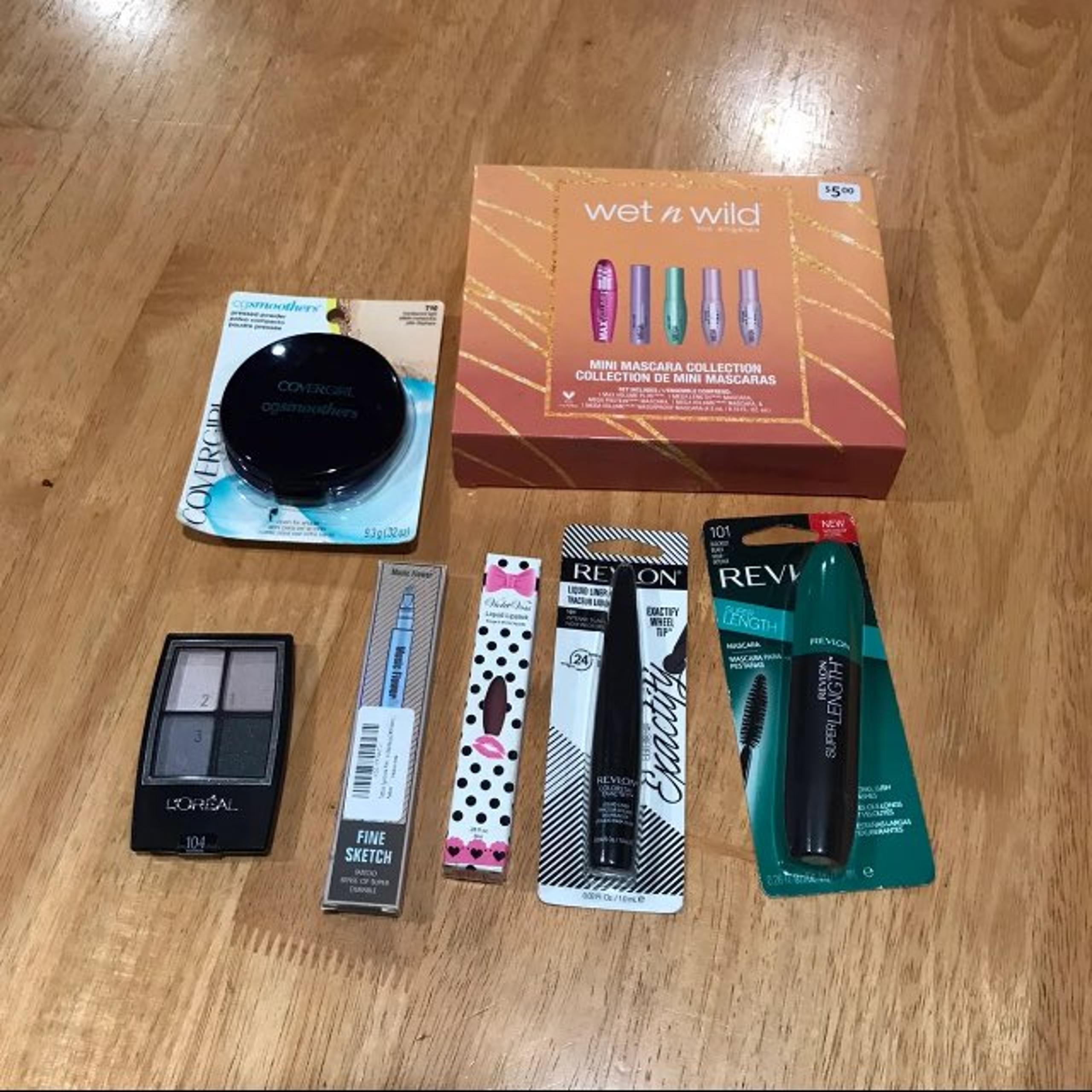 Make up bundle All new sealed cover girl wet & wild revlon loreal music flower