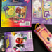 Four Piece Set Stickers Book World Tour 3-D