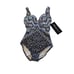 Miraclesuit Women's Silver Shores Criss Cross Escape Swimsuit Size 14 200
