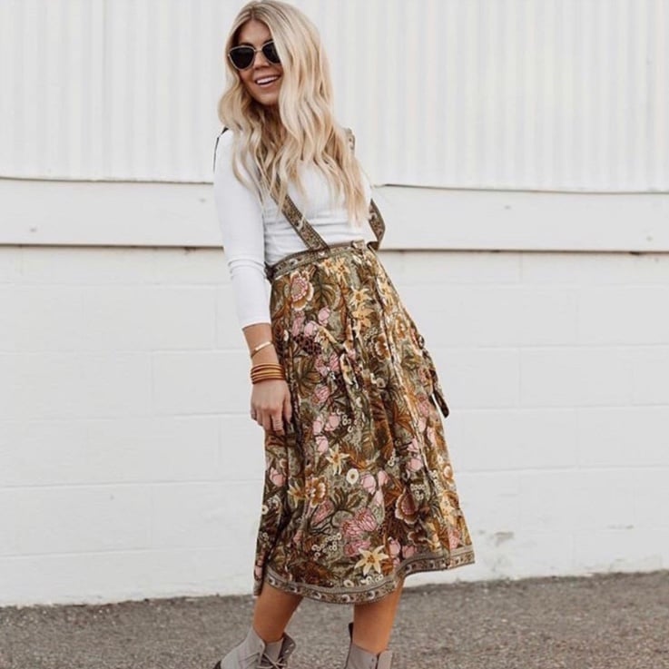Spell & the Gypsy Jungle Midi Skirt Set RARE HTF VEUC XS