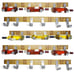 Wine Barrel Stave 3-Bottle Holder Wall Mounted (Wine Rack -Wine Rack Wall Mount)