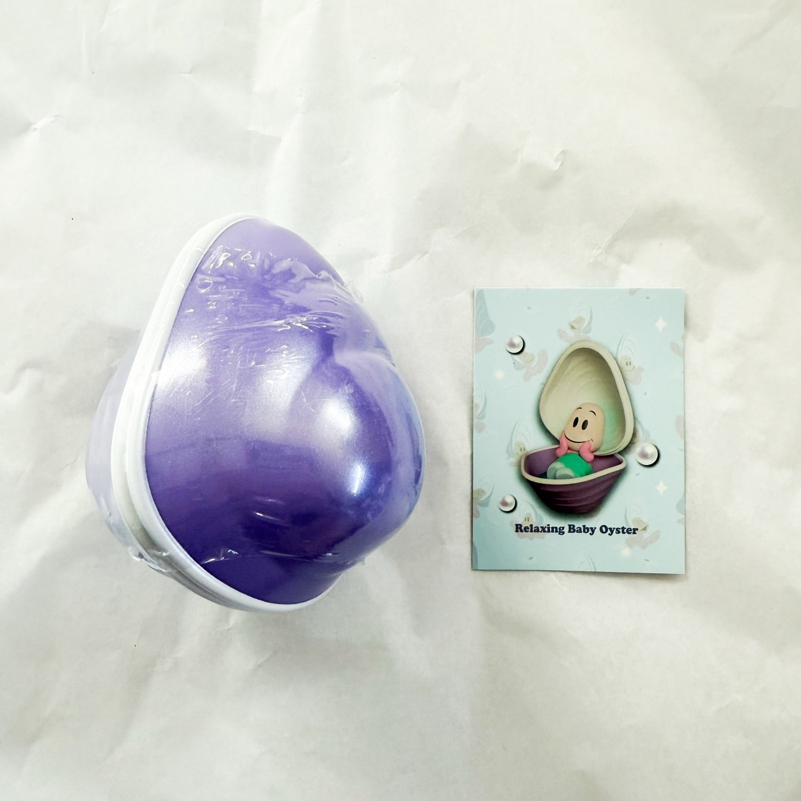 Disney HK Baby Oyster Mart Pop Up Shop Mystery Relaxing Baby Oyster Mini Figure