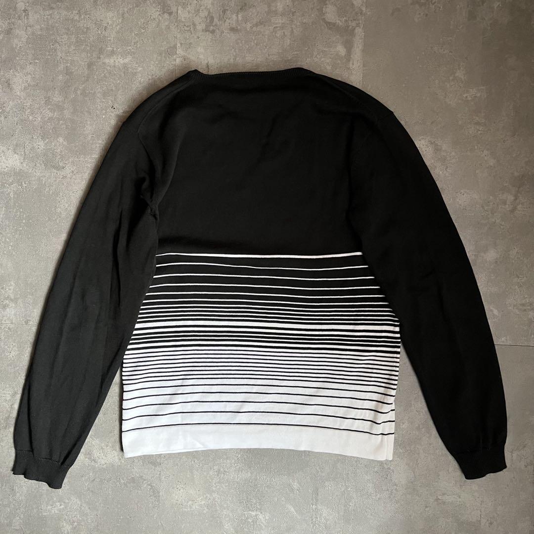 【完売】  Archive Crewneck Knit Boarder ISM Ca Comme トップス